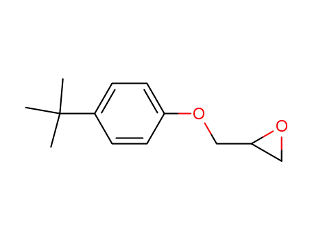 Molecular Structure of 3101-60-8 (Oxirane,2-[[4-(1,1-dimethylethyl)phenoxy]methyl]-)