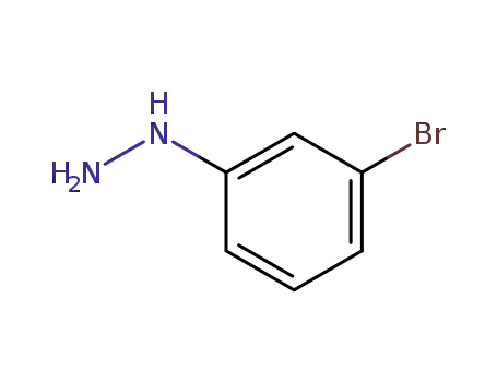 Molecular Structure of 40887-80-7 (3-Bromophenylhydrazine)