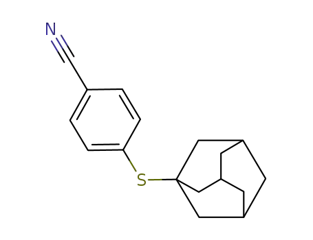 4-(adamantan-1-ylthio)benzonitrile