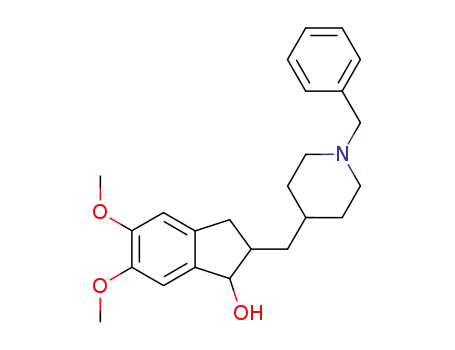 1-benzyl-4-[(5,6-dimethoxy-1-indanol)-2-yl]methylpiperidine