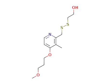2-[4-(3-methoxypropoxy)-3-methylpyridin-2-yl]methyldisulfanylethanol