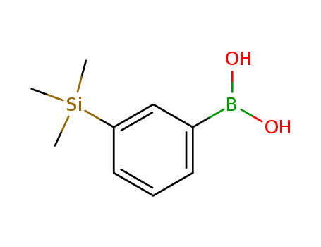 177171-16-3,3-(TRIMETHYLSILYL)PHENYLBORONIC ACID,Boronicacid, [3-(trimethylsilyl)phenyl]- (9CI);3-(Trimethylsilyl)phenylboronic acid;m-(Trimethylsilyl)phenylboronic acid;[3-(trimethylsilyl)phenyl]boronic acid;Boronic acid, B-[3-(trimethylsilyl)phenyl]-;[3-(Trimethylsilyl)phenyl]boronic acid;