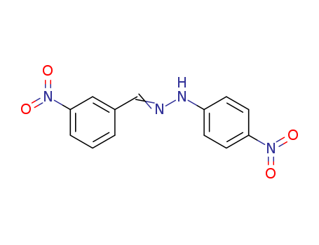 4-nitro-N-[(3-nitrophenyl)methylideneamino]aniline cas  3805-41-2