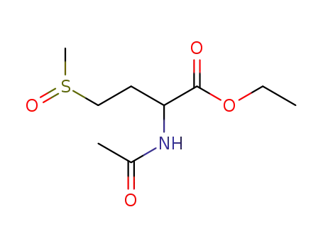 2-Acetylamino-4-methanesulfinyl-butyric acid ethyl ester