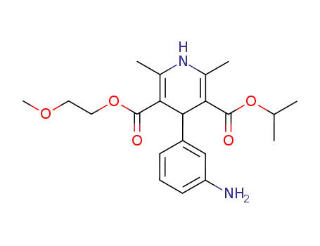 3-isopropyl 5-(2-methoxyethyl) 4-(3-aminophenyl)-2,6-dimethylpyridine-3,5-dicarboxylate