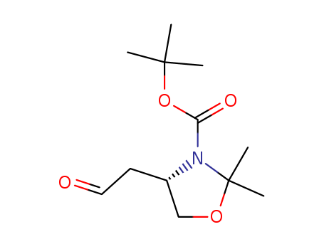 3-Oxazolidinecarboxylicacid, 2,2-dimethyl-4-(2-oxoethyl)-, 1,1-dimethylethyl ester, (4S)-