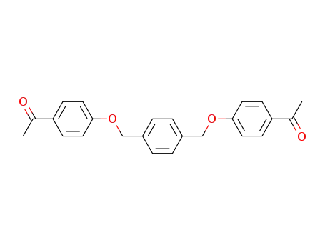1-{4-[4-mono(4-acetylphenoxymethyl)benzyloxy]phenyl}-1-ethanone