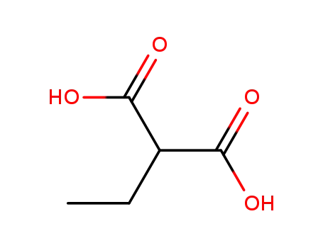 Molecular Structure of 601-75-2 (ETHYLMALONIC ACID)