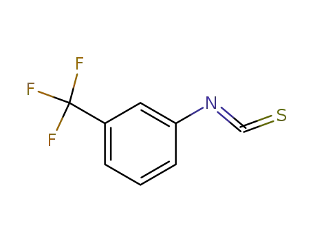 Molecular Structure of 1840-19-3 (3-(TRIFLUOROMETHYL)PHENYL ISOTHIOCYANATE)