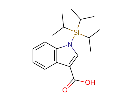 1-triisopropylsilyl-1H-indole-3-carboxylic acid