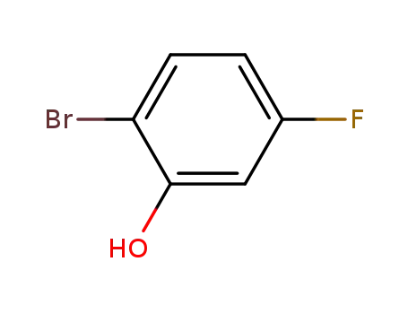 Molecular Structure of 147460-41-1 (2-Bromo-5-fluorophenol)