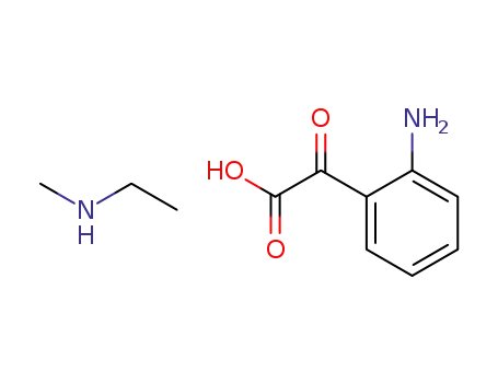 (2-Amino-phenyl)-oxo-acetic acid; compound with ethyl-methyl-amine