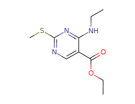 Ethyl 4-(Ethylamino)-2-(Methylthio)Pyrimidine-5-Carboxylate CAS No.185040-33-9