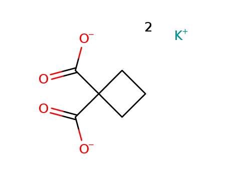 dipotassium cyclobutane-1,1-dicarboxylic acid