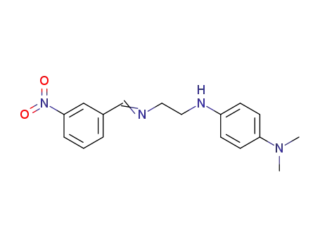 N,N-dimethyl-N'-{2-[(3-nitro-benzylidene)-amino]-ethyl}-benzene-1,4-diamine