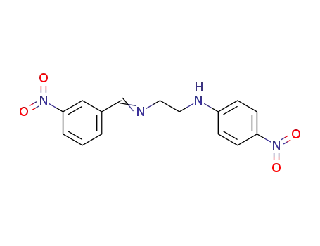 N-(4-Nitro-phenyl)-N'-[1-(3-nitro-phenyl)-meth-(E)-ylidene]-ethane-1,2-diamine