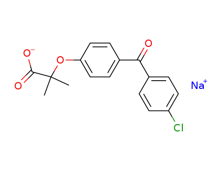 fenofibric acid sodium salt