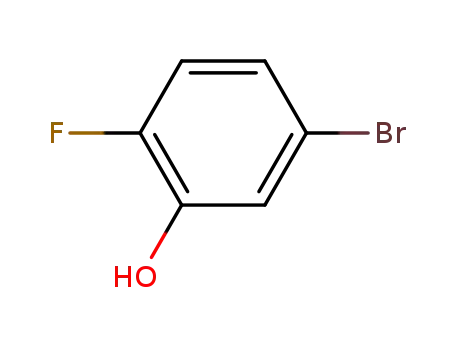 Molecular Structure of 112204-58-7 (5-Bromo-2-fluorophenol)