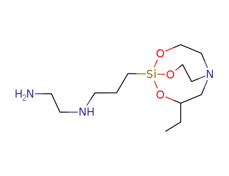 1[N-(2-aminoethyl)aminopropyl]-3-ethylsilatrane