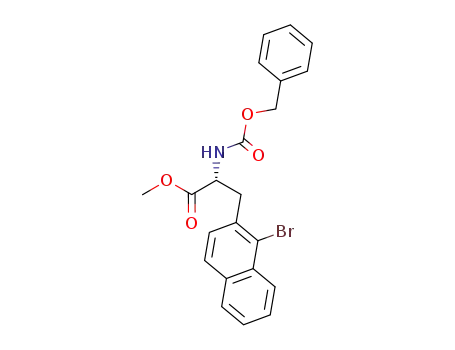 (R)-Nα-benzyloxycarbonyl-(1-bromo-2-napthyl)alanine methyl ester