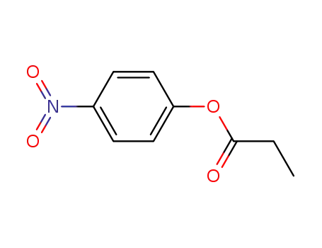 Molecular Structure of 1956-06-5 (P-NITROPHENYL PROPIONATE)