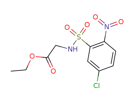 ethyl 2-(5-chloro-2-nitrobenzenesulfonamido)acetate