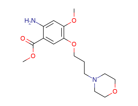 Benzoic acid, 2-aMino-4-Methoxy-5-[3-(4-Morpholinyl)propoxy]-, Methyl ester