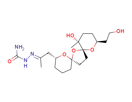 1-[(2R,6R,8R,10S,13R)-13-hydroxy-10-(2'-hydroxyethyl)-13-methyl-1,7,9-trioxadispiro[5.1.5.2]pentadec-2-yl]-2-propanone semicarbazone