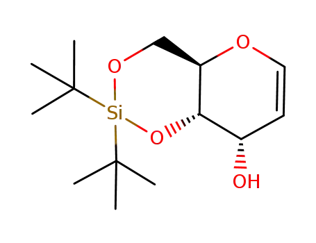 1,5-anhydro-2-deoxy-4,6-O-di(tert-butyl)silanediyl-D-ribo-hex-1-enitol