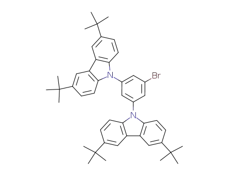 9,9’-(5-bromo-1,3-phenylene)bis(3,6-di-tert-butyl-9H-carbazole)