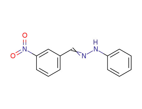 Molecular Structure of 7539-23-3 (3-nitrobenzaldehyde phenylhydrazone)