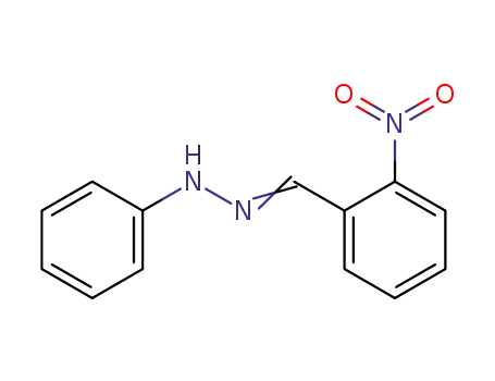 Molecular Structure of 610-64-0 (Benzaldehyde, 2-nitro-,2-phenylhydrazone)