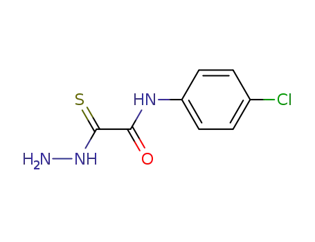 Ethanethioic acid, [(4-chlorophenyl)amino]oxo-, hydrazide