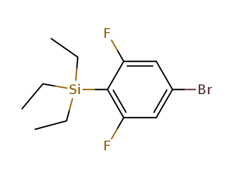 (4-bromo-2,6-difluorophenyl)triethylsilane