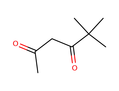Molecular Structure of 7307-04-2 (2,2-DIMETHYL-3,5-HEXANEDIONE)