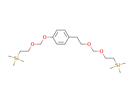 1-(2-trimethylsilanyl-ethoxymethoxy)-4-[2-(2-trimethylsilanyl-ethoxymethoxy)-ethyl]-benzene