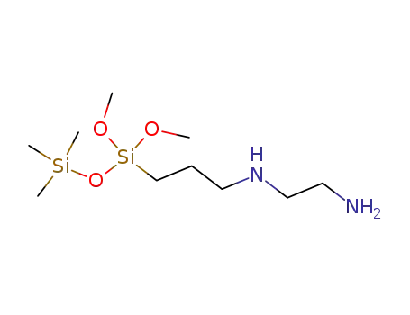 1-[3-N-(2-aminoethyl)aminopropyl]-1,1-dimethoxy-3,3,3-trimethyldisiloxane