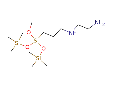 3-[3-N-(2-aminoethyl)aminopropyl]-3-methoxy-1,1,1,5,5,5-hexamethyltrisiloxane