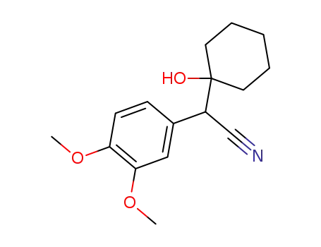 1-[cyano-(3,4-dimethoxyphenyl)-methyl]cyclohexanol