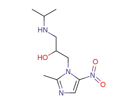 1-(3'-isopropylamino-2'-hydroxypropyl)-2-methyl-5-nitroimidazole