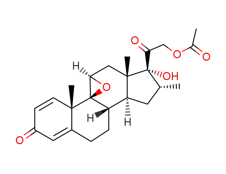 21-acetoxy-9,11β-epoxy-17-hydroxy-16α-methyl-9β-pregna-1,4-diene-3,20-dione