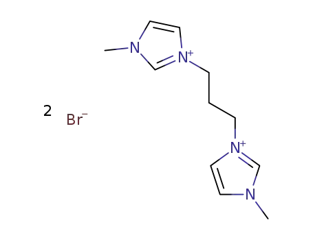 1,1'-(propane-1,3-diyl)bis(3-methyl-1H-imidazol-3-ium) dibromide