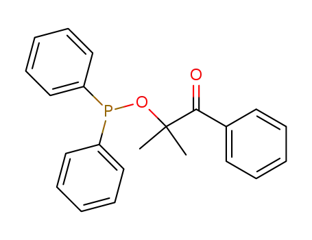 2-[(diphenylphosphino)oxy]-2-methylpropiophenone