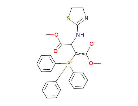 dimethyl 2-(thiazole-2-ylamino)-3-(triphenyl-λ(5)-phosphanylidene)succinate