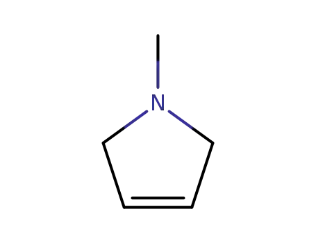 Molecular Structure of 554-15-4 (1H-Pyrrole, 2,5-dihydro-1-methyl-)