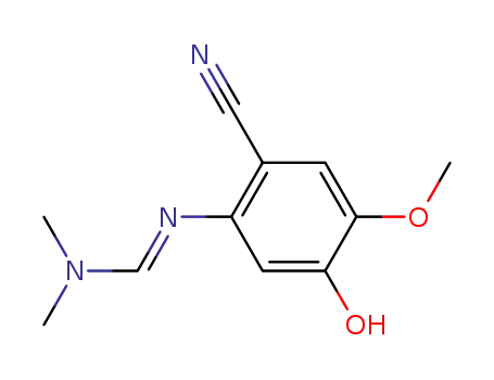 (E)-N'-(2-cyano-5-hydroxy-4-methoxyphenyl)-N,N-dimethylformimidamide