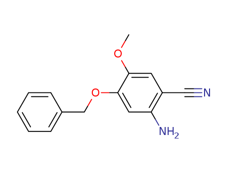 2-AMINO-4-(BENZYLOXY)-5-METHOXYBENZONITRILE