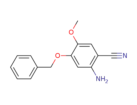 2-amino-4-(benzyloxy)-5-methoxybenzonitrile