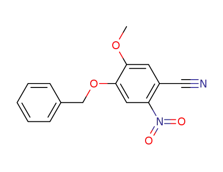 4-(benzyloxy)-5-methoxy-2-nitrobenzonitrile