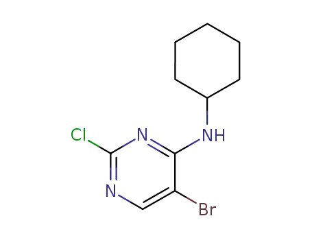 5-bromo-2-chloro-N-cyclohexylpyrimidin-4-amine